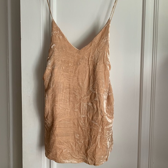 Are You Am I Crushed Velvet Zillah Slip Dress - Picture 7 of 11